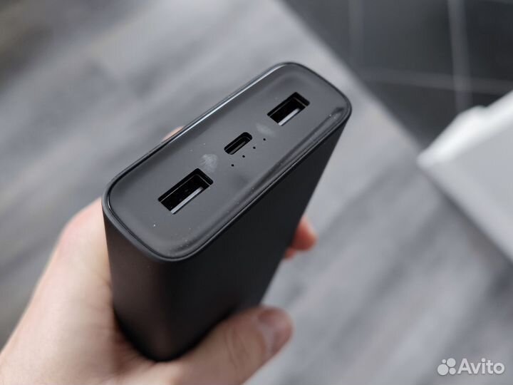 Повербанк xiaomi 20000 mah Черный