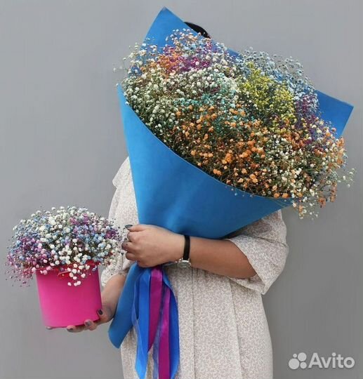 Букет из гипсофилы