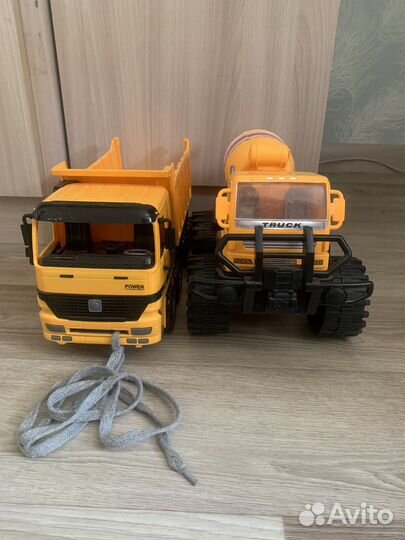 Грузовик бетономешалка спецтехника Игрушки машинки