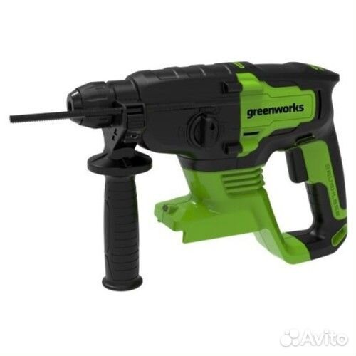 Перфоратор Greenworks GD24SDS2, 24v, 2 Дж