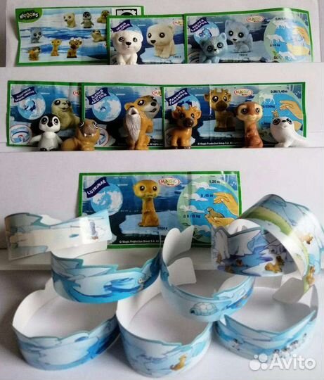 Киндер сюрприз. Натунс. Бархатные животные