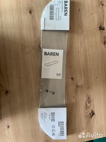 Полка стеклянная икея