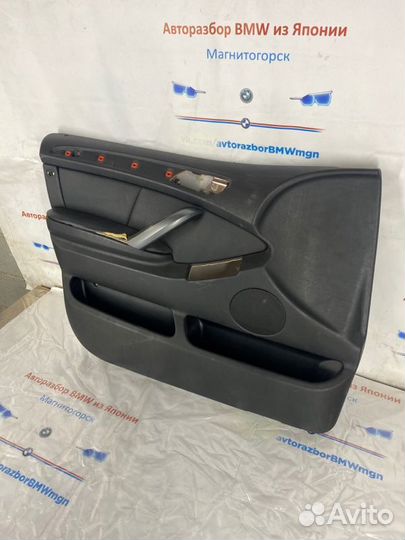 Дверная карта передняя левая Bmw X5 E53 M54B30