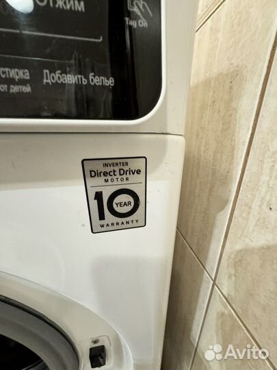 Стиральная машина, lg, 9 кг