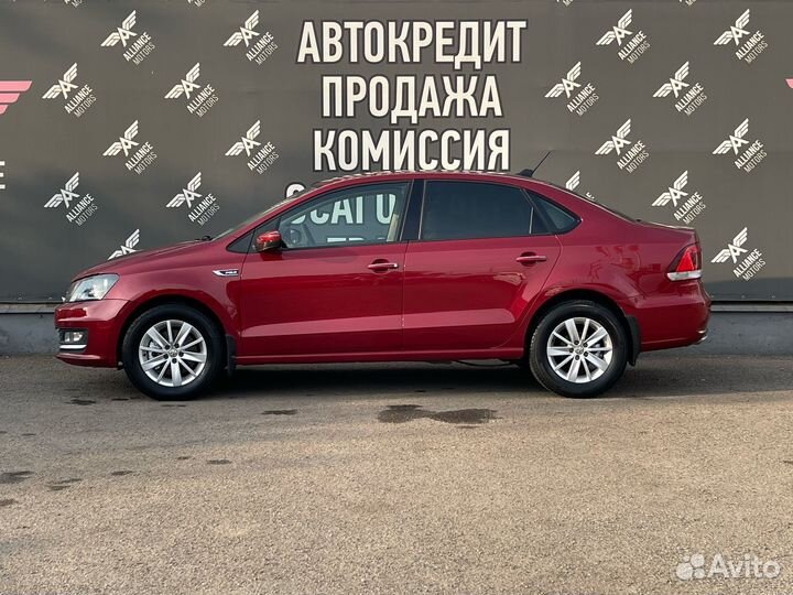 Volkswagen Polo 1.6 AT, 2017, 103 877 км