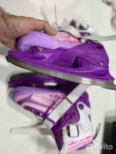 Коньки раздвижные ледовые Player