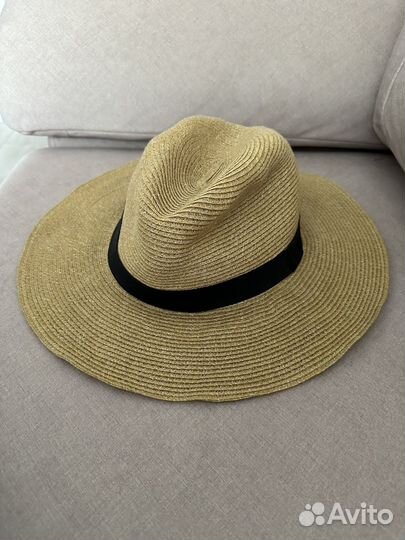 Соломенная шляпа zara
