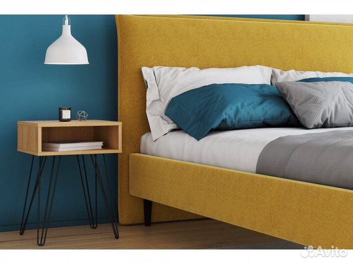 Тумба прикроватная Ивейн-4 Iron Open Wood Simple