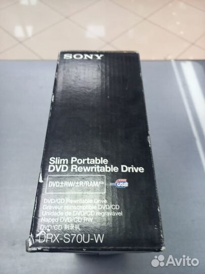 Привод внешний DVD-R/RW+cdrw sony Sli