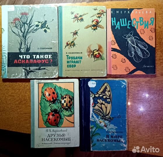 Книги о насекомых