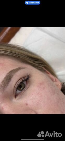 Наращивание ресниц на дому