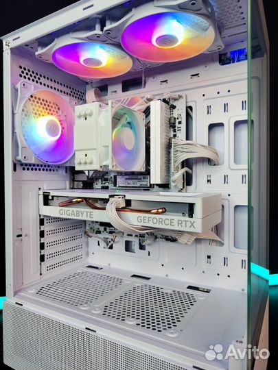 Игровой пк 12400f/rtx4060/ddr5/nvme/fullwhite