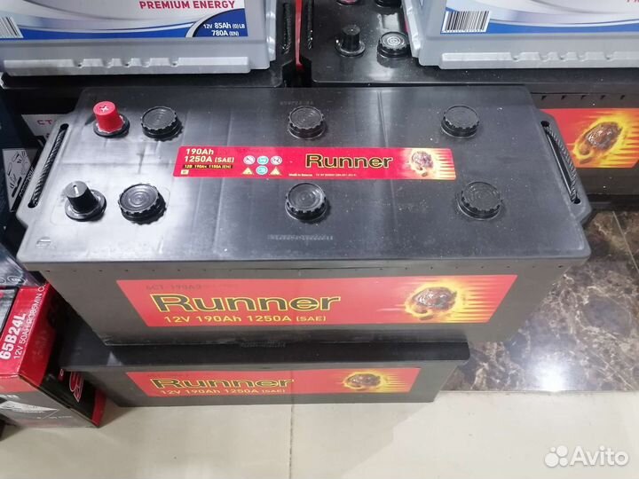 Аккумулятор 190 Ач Беларуссия на Ман, Даф, Скания