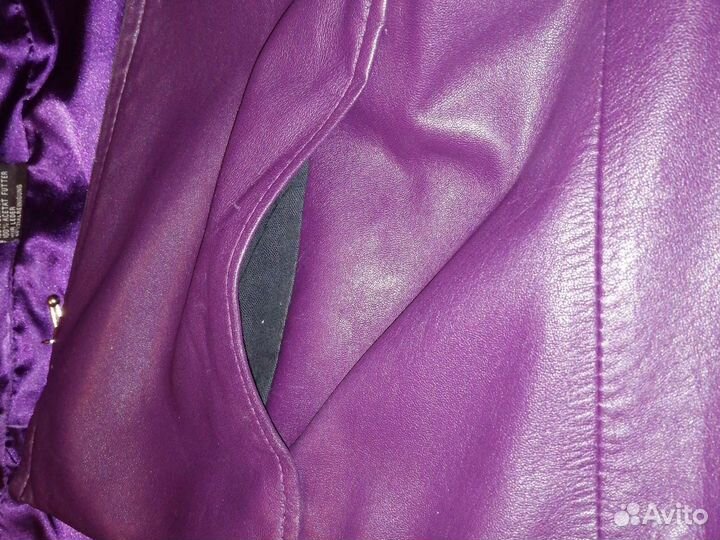 Куртка кожаная