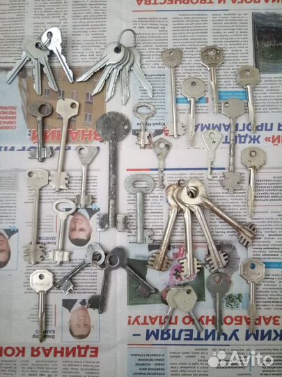 Ключи замочные для Апсайклинга (для поделок)
