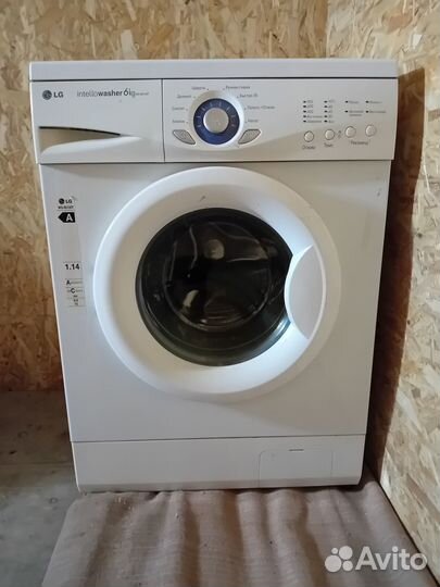 Стиральная машина бу lg 6 кг