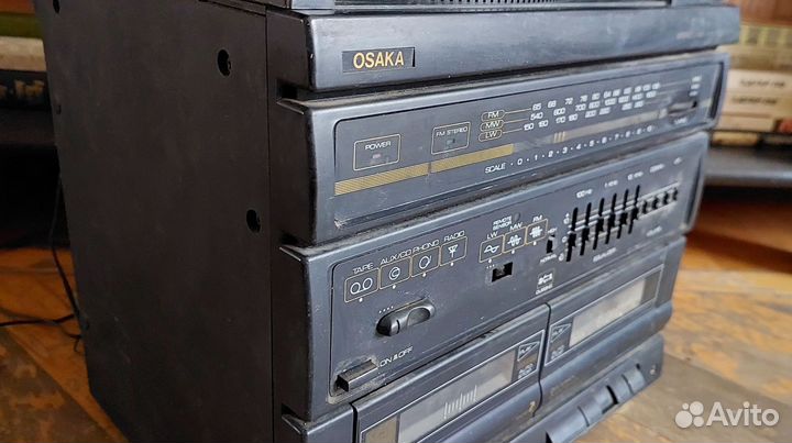 Винтажный музыкальный центр Osaka AN-2100A 1982 г