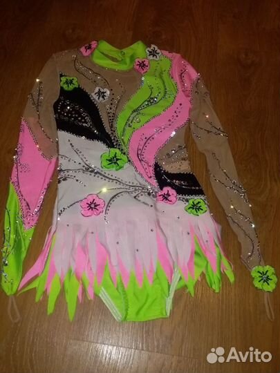 Купальник для художественной гимнастики, фигур.кат