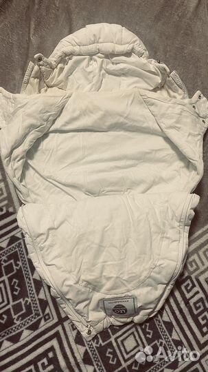 Конверт кокон на выписку весна-лето