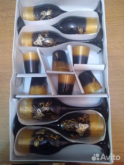 Набор фужеры и рюмки