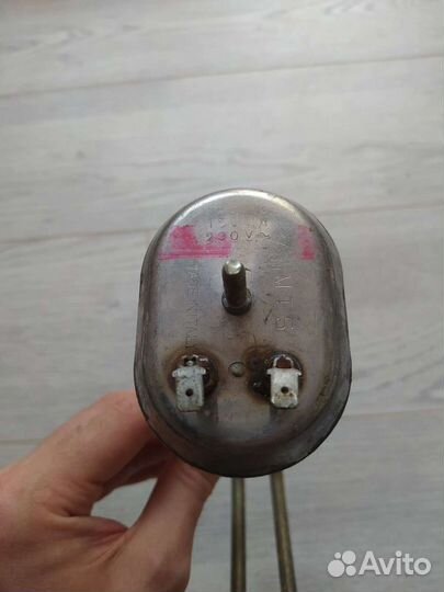 Тен от бойлера в рабочем состоянии