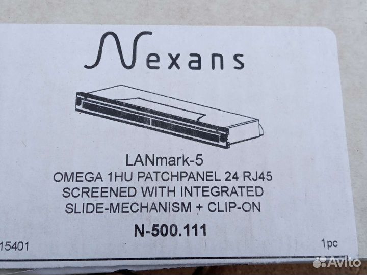 Патч панель 24