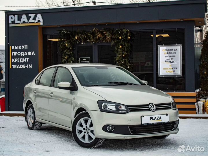 Volkswagen Polo 1.6 AT, 2012, 137 168 км