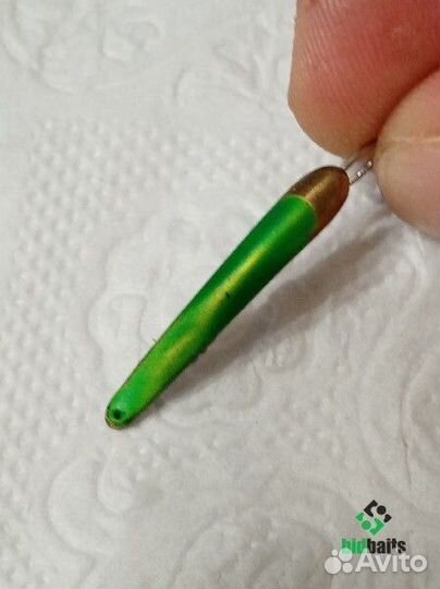 Зимние блесна ручной работы. (33мм 4 гр.) - 5шт