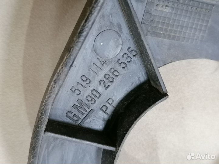 Накладка пластик. боковая на сиденье Opel Vectra A