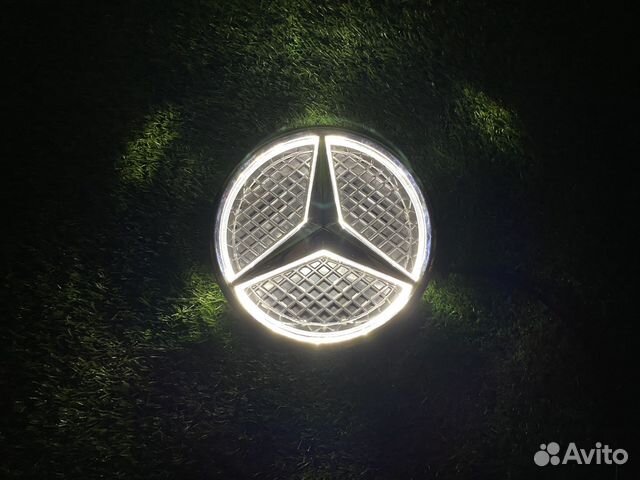 Эмблема решетки Mercedes led GLK