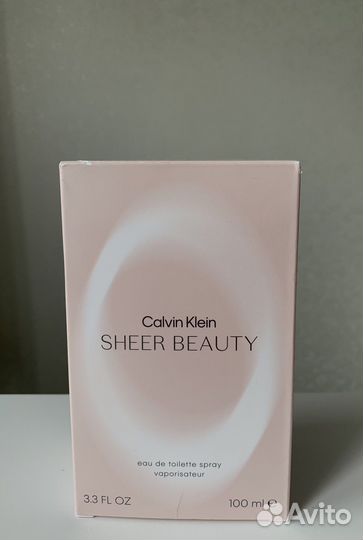 Calvin Klein sheer beauty
