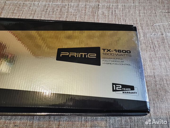 Блок питания Seasonic Prime TX-1600 Titanium