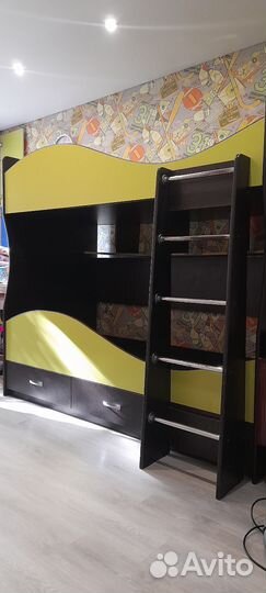 Двухъярусная кровать детская