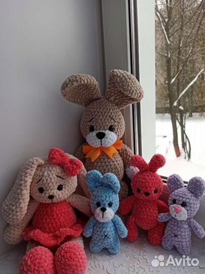 Плюшевые игрушки ручной работы