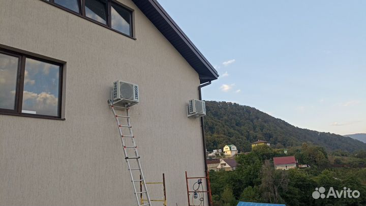 Установка кондиционеров монтаж сплит систем