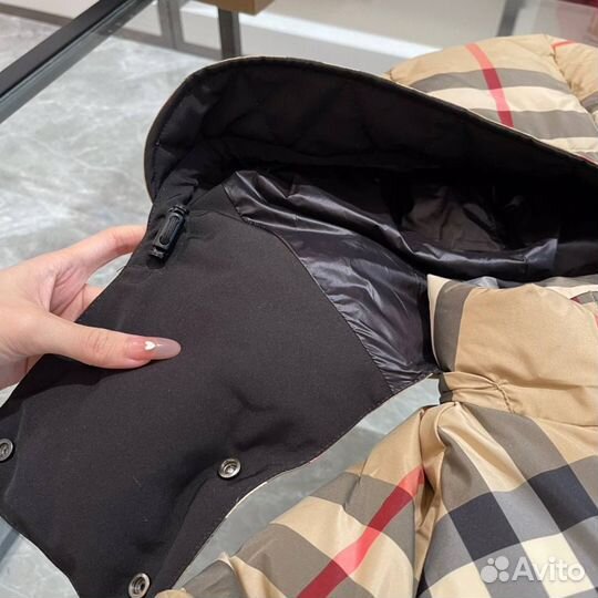 Пуховик мужской Burberry premium