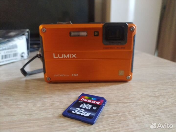 Panasonic водонепроницаемый фотоаппарат