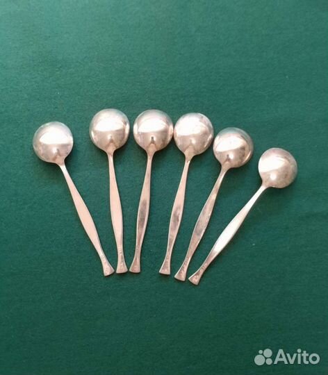 Винтажные чайные ложки мельхиор СССР