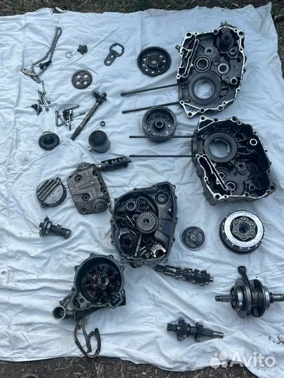 RC 150 gy 161fmj двигатель в разборе