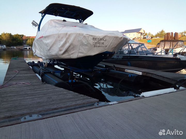 Понтон судоподъемник для катера (плавучий док) (м)