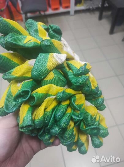 Перчатки с двойным обливом