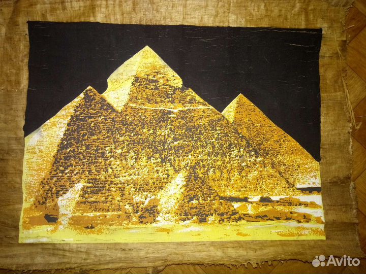 Картина на папирусе.Египет