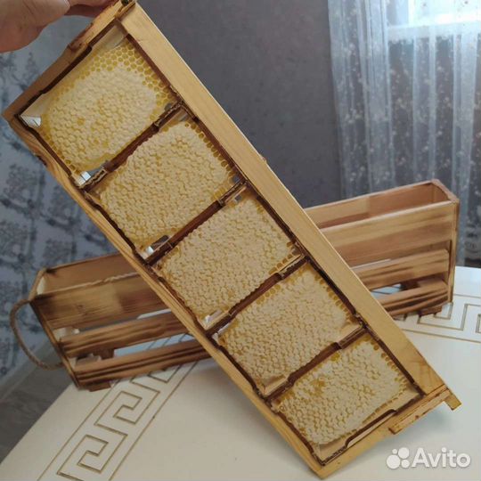 Мёд в сотах