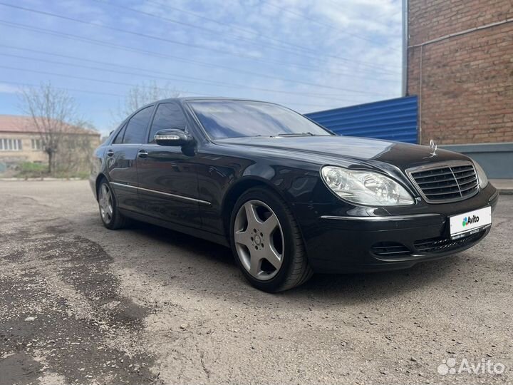 Mercedes-Benz S-класс 5.0 AT, 2004, 270 000 км