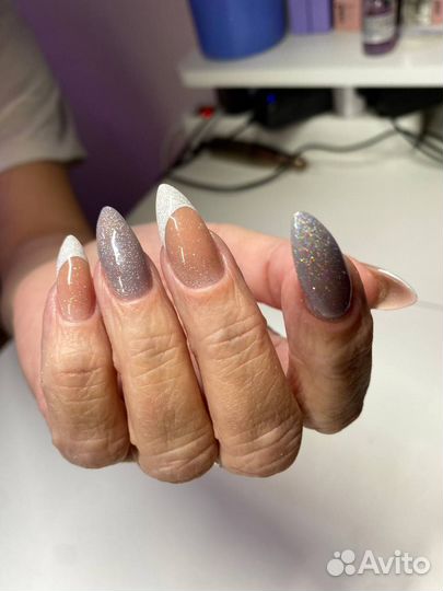 Маникюр, наращивание, укрепление