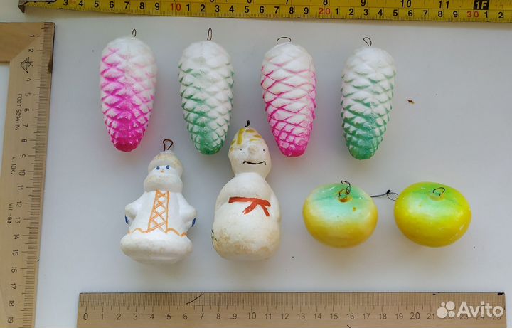 Елочные игрушки СССР