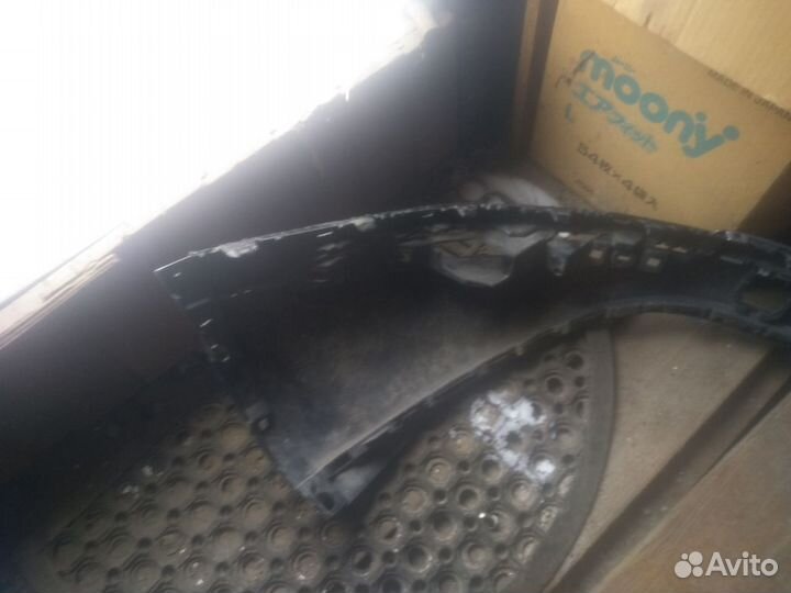 Бампер задний средняя часть Туарег FL 2014-2018