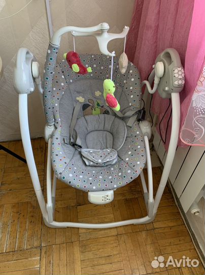 Детские электронные качели