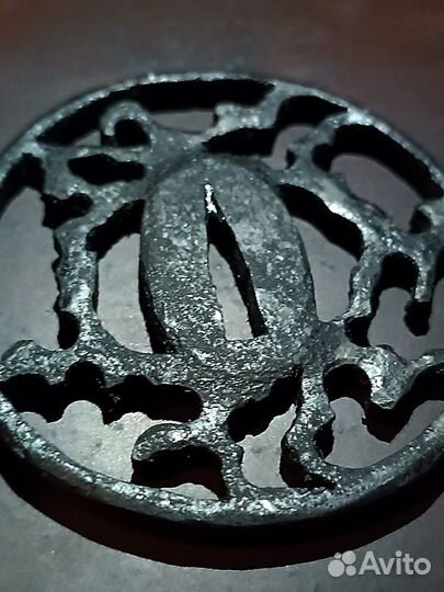 Цуба железная, кованая. Реплика