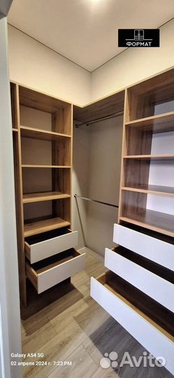 Гардеробная, гардеробная система под заказ